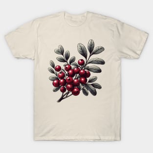 Vintage Cranberry Botanical T-Shirt